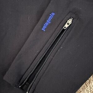 Patagonia Vintage Black Leggings Base Layer Small
